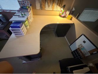 🖥️ Large L-Shaped Office Desk / Corner Desk