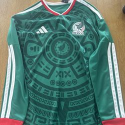 Mexico 2026 Authentic Long Sleeve Home Jersey