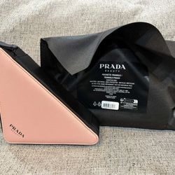 Brand New Prada Makeup Bag W Dust Case 