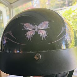 Small Dot Approved Motorcycle Helmet