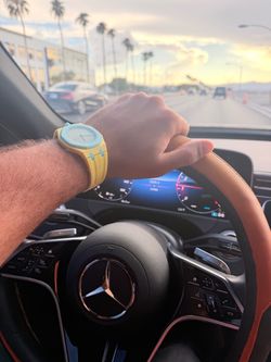 Yellow and Blue Octagonal AP Swatch