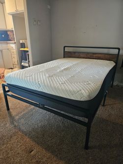 Full Size Bed + Frame