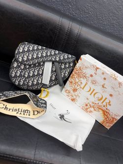 Christian Dior Oblique Saddle Bag