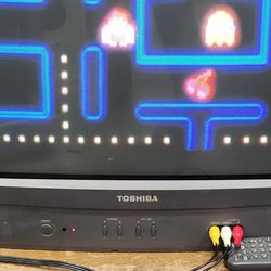 27" CRT Color Retro Gaming Television model 2003
