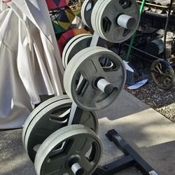 Olympic Gym Equipment (Practically New!) 