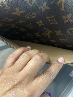 Sologne cloth crossbody bag Louis Vuitton Brown in Cloth - 26049910