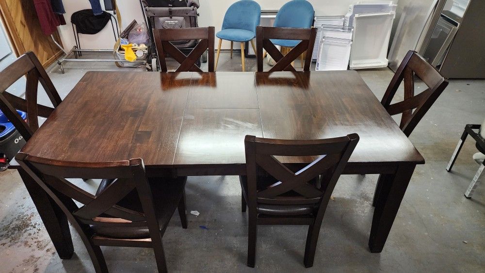 Dining Room Set With 6 Chairs