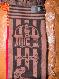 Cactus Jack X FC Barcelona Knit Football Scarf