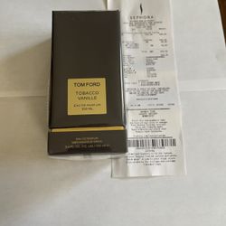 Tom Ford Tobacco Vanille Eau de Parfum 100ml New Sealed
