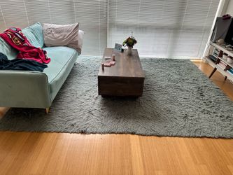 Grey living / bedroom rug