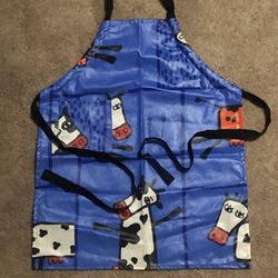 Children’s Cloth Sealed Adjustable Tie Apron