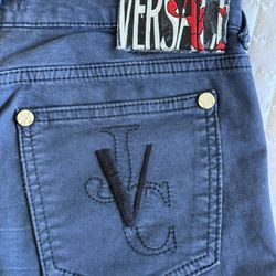 Versace Black Casual Pant / Jean Like Size 27-28