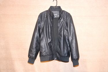 Stylish Faux Leather Jacket