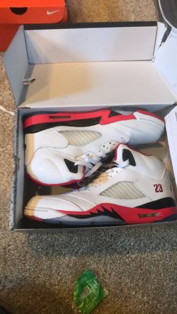 Air Jordan 5 Fire Red Sneakers