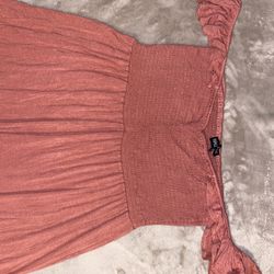 Pink/Orangey Jumpsuit 3X