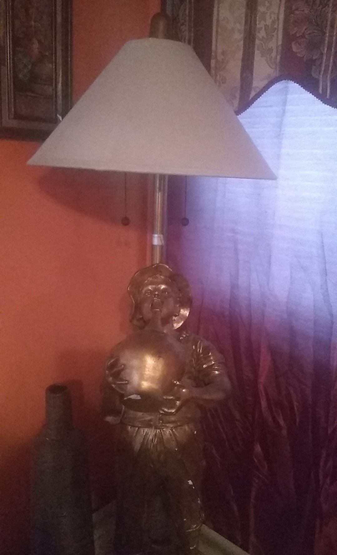 Lamp I believe from 1950s From The California Lamp Company