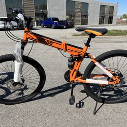 Brand new 26”Folding  mountain bike (brand new in the box)