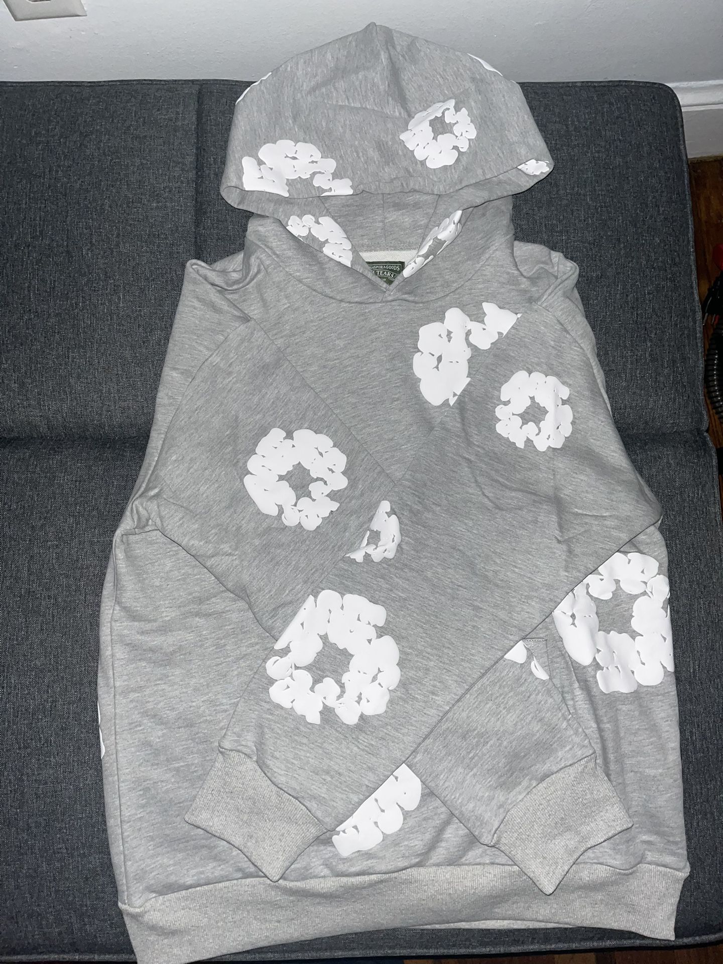 Denim Tears The Cotton Wreath Sweatshirt.