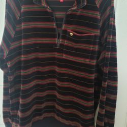 Supreme Velour Half Zip Pullover