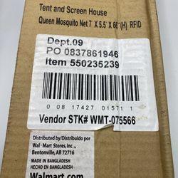 Queen Mosquito Net  WMT-075566  7 ft x 5.5 ft