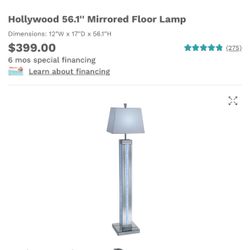 Mirror Floor Lamp 