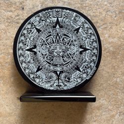 Calendario Azteca En Piedra De Obsidians 
