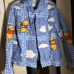 Disney Parks Pooh Bear Patch Jacket