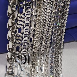 925 Sterling Silver Bracelet Sizes 7 inch - 9 Inch Men And Women 