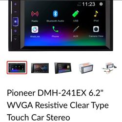 Pioneer Touch Car Stereo 