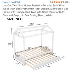 Kid bed without mattress
