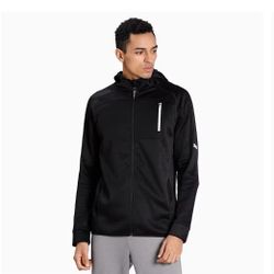 Puma Evostripe Hooded Full Zip Sweater Men Size Medium