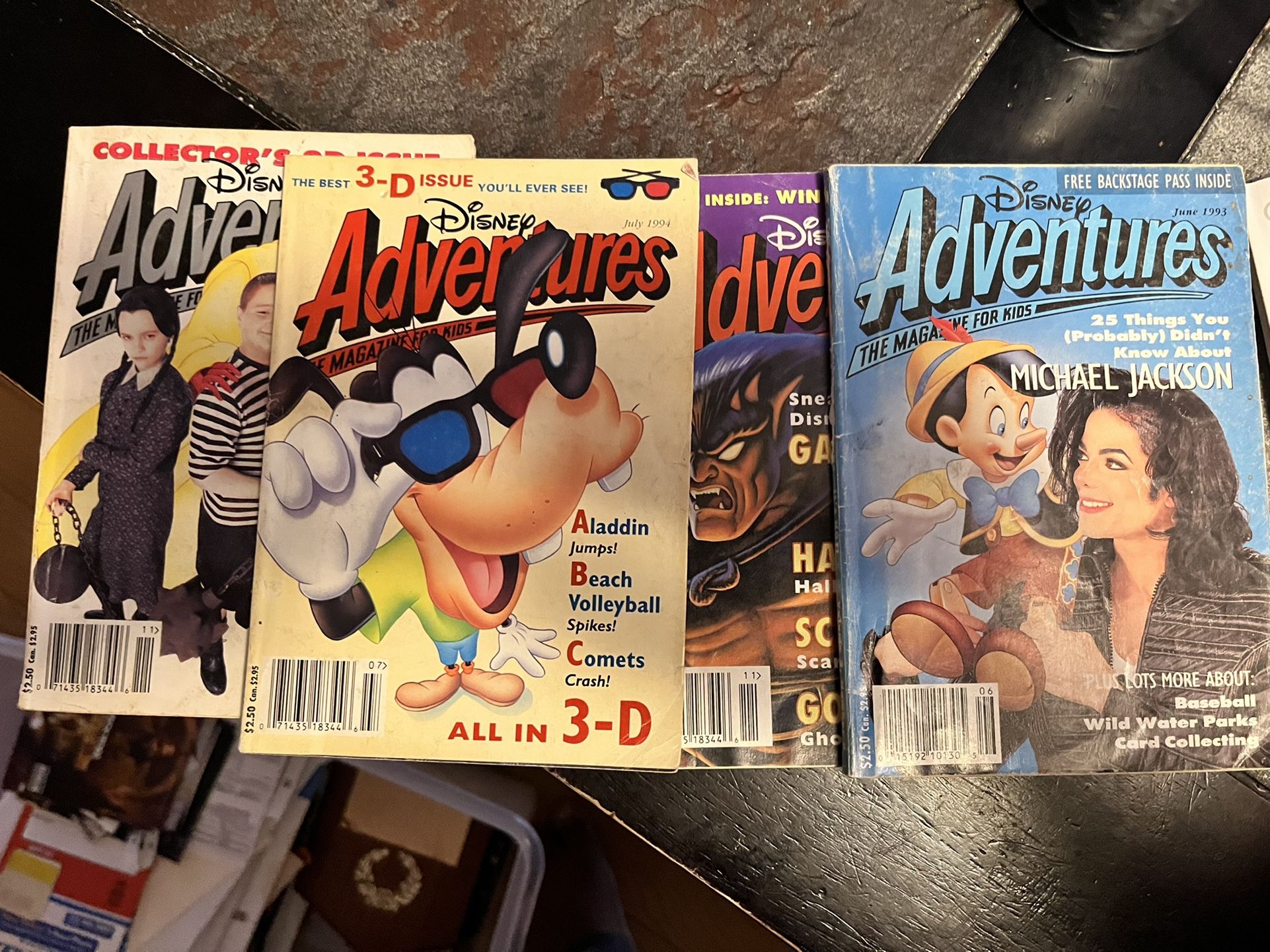 1993-94 Original Disney adventures Magazines