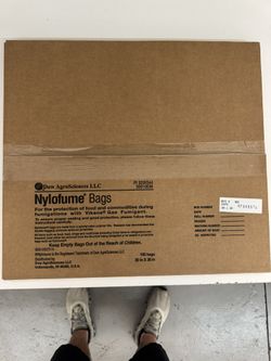 Fumigation Bags  20'' x 36'' - Box of 100 (Nylofume) Bags