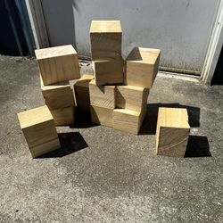 wooden Block For DIY Projects$1 Ea