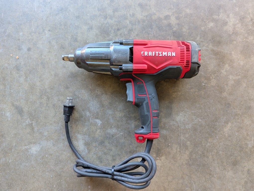 CRAFTSMAN 7.5-Amp Variable Speed 1/2-in Drive Corded Impact Wrench