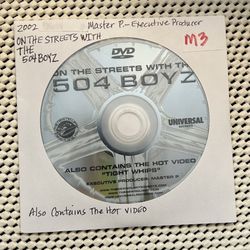 ON THE STREETS WITH THE 504 BOYZ DVD Preowned VG