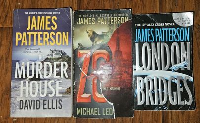James Patterson Book Lot