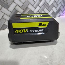 RYOBI
40V Lithium-Ion 8.0 Ah High Capacity Battery