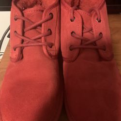 Red Mens Ugg Neumel Size 8