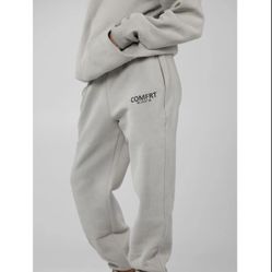 Comfrt coordinate sweatpants （stone, XS）
