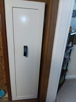 Wall gun safe