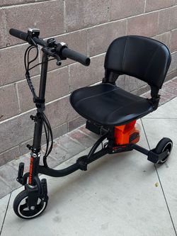 SuperHandy Passport 3-Wheel Folding Mobility Scooter Frame - NO Battery Charger