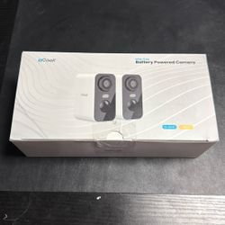 Wireless (2) Battery Powered Cameras 