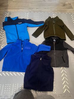 Boys Jackets and a vest for 2-4T