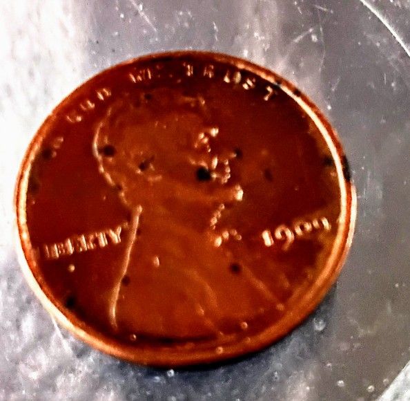 1901 Wheat Penny,DVB, On The Back 
