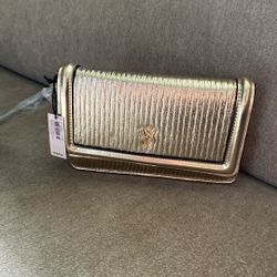 Hand Wallet Victoria Secret GOLD