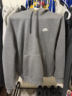 Men’s Nike hoodie gray (Large)
