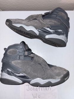 Jordan 8 retro cool grey sz 11