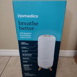 Homedics CMTF47WT Ultrasonic Humidifier NEW SEALED