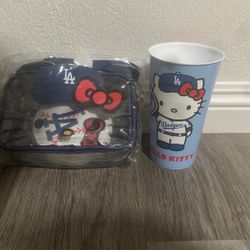 Hello Kitty Cross Body Bag Plus Cup! 